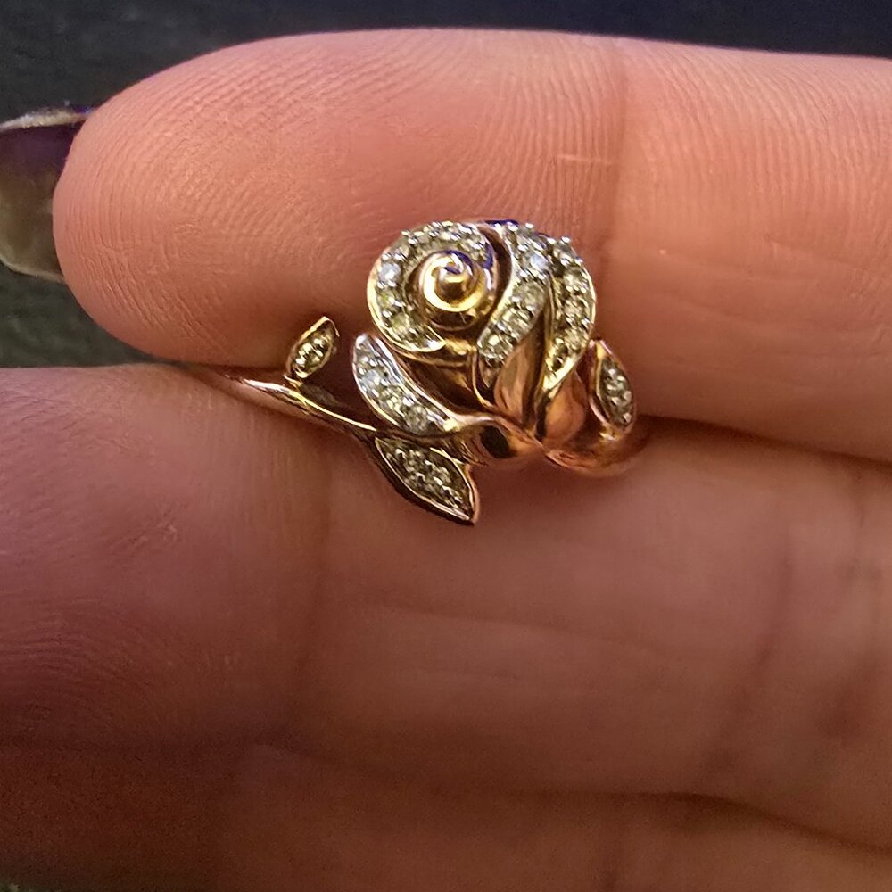 Enchanted Disney Belle Ring-Size 8